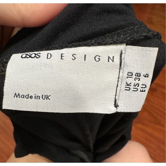 asos Black Slip on Jumper. Size US 6 - Picture 7 of 8